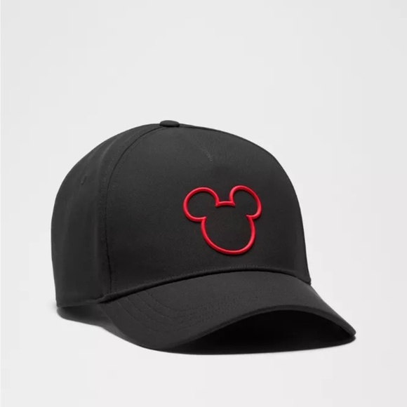 NWT Disney X Lululemon Structured Baseball Cap with Mickey Logo